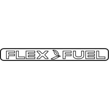 Ford F1EZ-9942528-D Name Plate