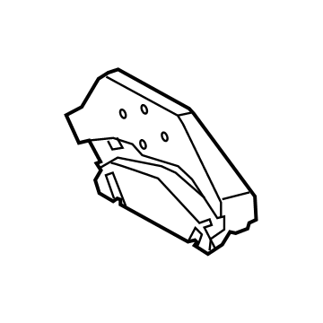 Ford FR3Z-63611A08-A Head Rest Assembly