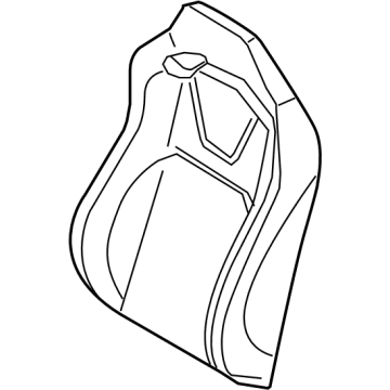 Ford PR3Z-6364417-AC Cover Assembly - Seat Back
