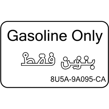 Ford 8U5Z-9A095-C Decal