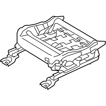 Ford DA5Z-9661711-B Seat Frame, Front Driver Side DA5Z-9661711-B Ford Seat Frame, Front Driver Side Illustration 1 of 1