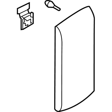 Ford FA8Z-7406024-AB Armrest Assembly - Console