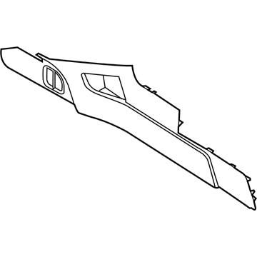 Ford BA8Z-7404608-AB Panel - Console