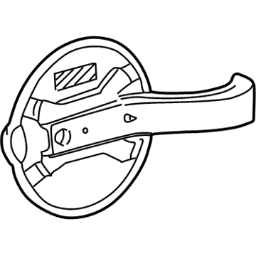 Ford 9L1Z-99405A26-A Door - Fuel Tank Filler Access