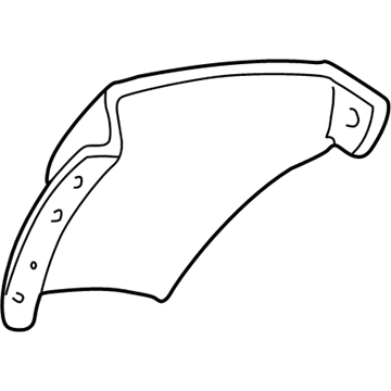 Ford YC3Z-7828370-AA Shield - Splash - Wheel