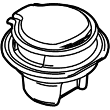 Ford 5L8Z-7804810-AAA Receptacle And Housing Assembly - Antenna
