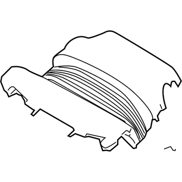 Ford BE8Z-3530-AA Shroud Assembly - Steering Column