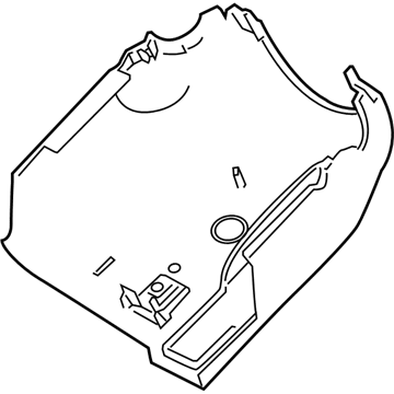 Ford BE8Z-3530-AB Shroud Assembly - Steering Column
