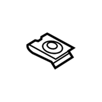 Ford -W704300-S442 Nut - Spring