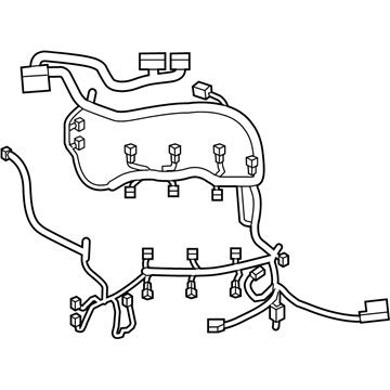 Ford BU5Z-12A581-DK Wire Assembly