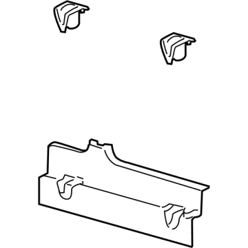 Ford LK4Z-61311A59-BA Trim - D Pillar