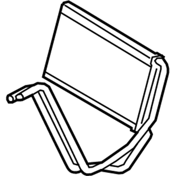 Lincoln DG9Z-18476-A Radiator And Seal Assembly - Heater