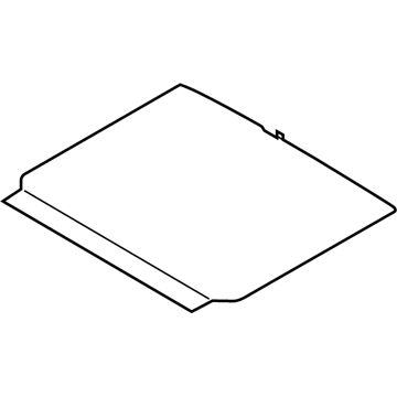Ford FR3Z-6345026-AB Cover Assembly - Spare Wheel Well