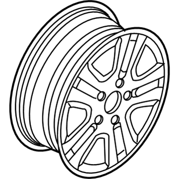 Ford Fusion Spare Wheel - 6E5Z-1007-BA