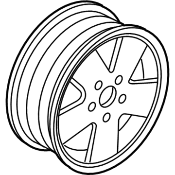 Ford 6E5Z-1007-AA Wheel Assembly