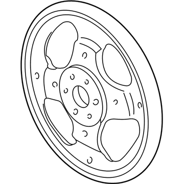 Mercury 2F2Z-6375-AA Flywheel Assembly