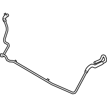 Ford Coolant Reservoir Hose - 9T1Z-8K012-A