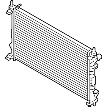 Ford 9T1Z-8005-B Radiator Assembly