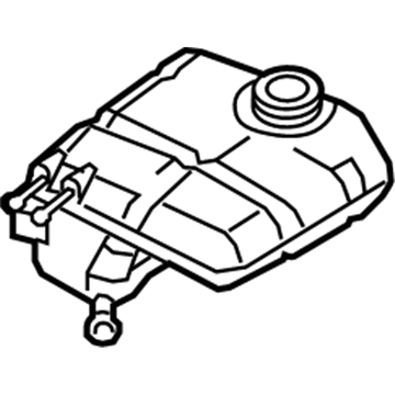 Ford 8T1Z-8A080-A Tank Assembly - Radiator Overflow