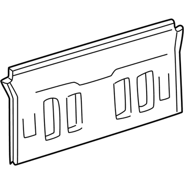 Ford F85Z-1540300-A Panel - Back