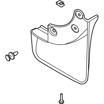 Ford LJ6Z-16A550-AA Kit - Mudflap