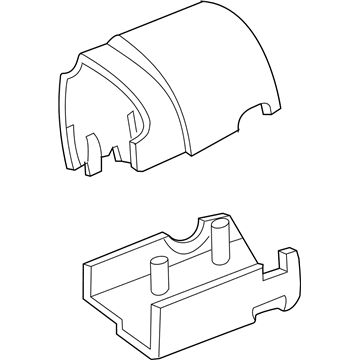Mercury 6L8Z-3530-AAC Shroud Assembly - Steering