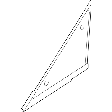 Ford CN1Z-5829710-F Glass - Quarter Window