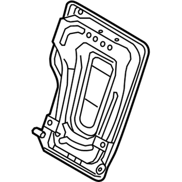 Ford CE8Z-5460508-B Seat Back Frame, Rear Passenger Side CE8Z-5460508-B Ford Seat Back Frame, Rear Passenger Side Illustration 1 of 1