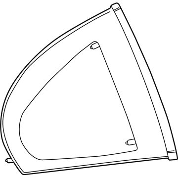 Ford 1R3Z6329710AA Glass - Quarter Window