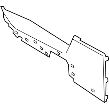 Ford LB5Z-78044C72-AE Panel - Console