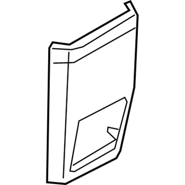 Ford LB5Z-78045E24-DA Panel - Glove Compartment Front