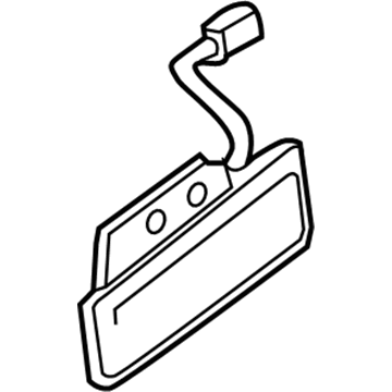Ford FB5Z-7841018-AA Handle - Luggage Compartment