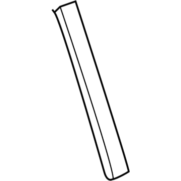 Lincoln Town Car Door Moldings - 4W1Z-54255A35-AAA
