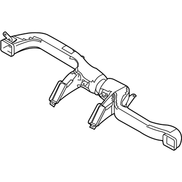 Ford 8A8Z-19B680-A Duct - Air