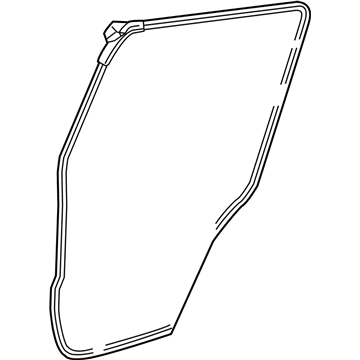 Mercury 8L2Z-78253A10-A Weatherstrip - Door Opening