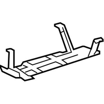 Ford Fuel Tank Skid Plate - AL3Z-9A147-A