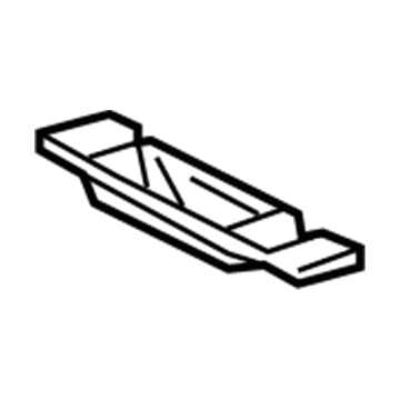 Ford 4L3Z-7E063-AA Skid Plate, Rear 4L3Z-7E063-AA Ford Skid Plate, Rear Illustration 1 of 1
