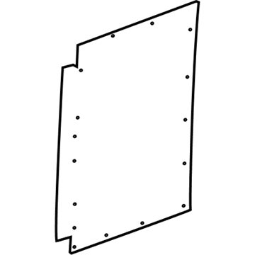 Ford LK4Z-6142410-C Moulding