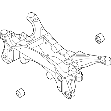 PZ6Z-5035-C Ford Cross Member Assembly Illustration 1 of 1