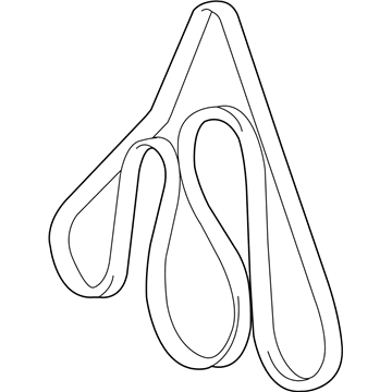 Ford 3W3Z-8620-AA V-Belt