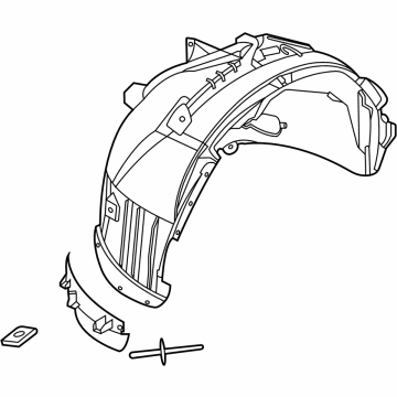LC5Z-16102-C Ford Shield Illustration 1 of 1
