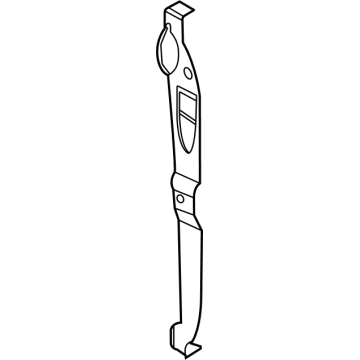 Ford LC5Z-16060-A Rear Insulator, Passenger Side LC5Z-16060-A Ford Rear Insulator, Passenger Side Illustration 1 of 1