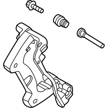 Ford MK4Z-2B511-A Plate Assembly - Brake Back