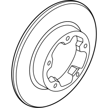 Ford NK4Z-2C026-B Rotor Assembly - Brake