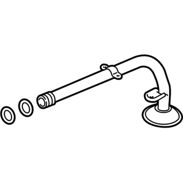 Ford LC3Z-6622-A Tube Assembly - Oil Pump Inlet