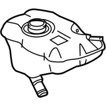 Ford 4R3Z-8A080-AA Tank Assembly - Radiator Overflow