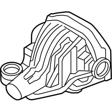 Ford 5L2Z-4010-BA Axle Housing, Rear 5L2Z-4010-BA Ford Axle Housing, Rear Illustration 1 of 1