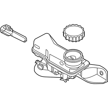 Mercury 9H6Z-2K478-A Reservoir Assembly - Expansion