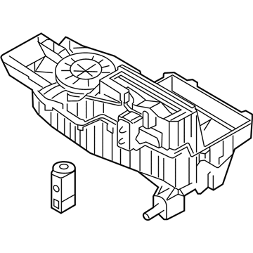 Lincoln AG1Z-19850-B Evaporator Assembly