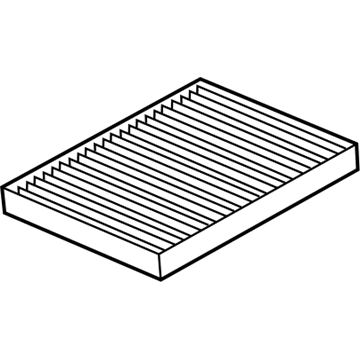 Lincoln AE9Z-19N619-A Filter - Odour And Particles